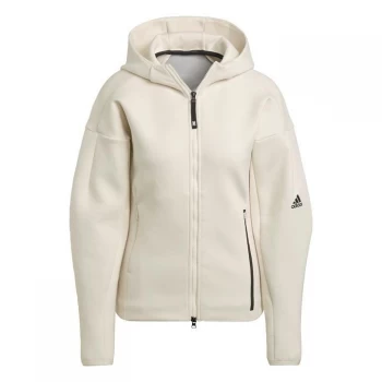 adidas Z.N.E. Sportswear Hoodie Womens - Wonder White