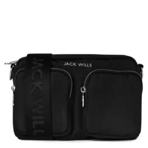 Jack Wills Nylon Shoulder Bag - Black