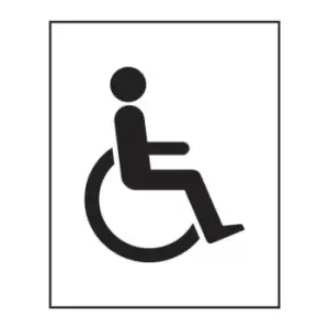 Disabled Symbol - Sav (200 x 250mm)