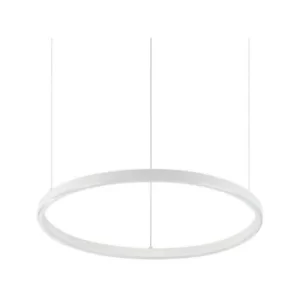 Ideal Lux Decorative Round Integrated Pendant Light White, 4000K, 30W