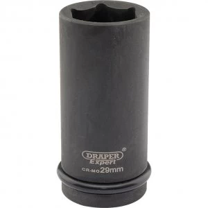 Draper Expert 3/4" Drive Deep Hexagon Impact Socket Metric 3/4" 29mm