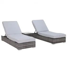 Rimini Sun Lounger Set N16608 - Garden & Outdoor