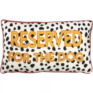 Furn. - Woofers Reserved For The Dog Cushion Multi - Multicolour