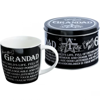 Mugs in Tins Gift Set - Grandad