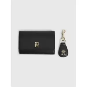 Tommy Hilfiger Gp Med Flap Wallet W Keyfob - Black