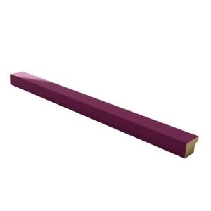 Cooke Lewis Gloss Aubergine Cornice or pelmet L3000mm