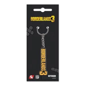 Borderlands - Logo Unisex One Size Keychain - Yellow/Black