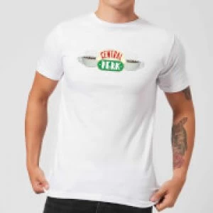 Friends Central Perk Mens T-Shirt - White - M