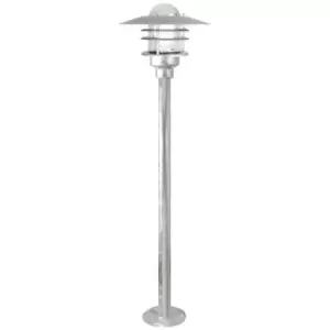 Agger Outdoor Bollard Galvanized, E27, IP54