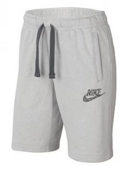 Nike Older Fleece Zero Short - White