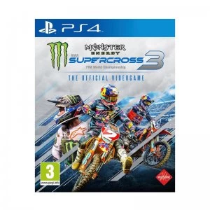 Monster Energy Supercross 3 PS4 Game