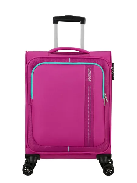 American Tourister Sea Seeker VZDUY Spinner Cabin Soft Deep Fuchsia Suitcase