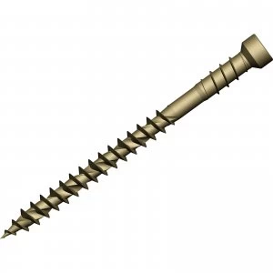 Forgefix Reduced Head Torx Decking Screws Tan 4.5mm 50mm Pack of 600