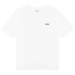 Boss Boss Small Logo T-Shirt Junior Boys - White