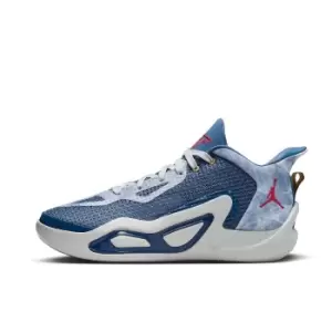 jordan TATUM 1 GS, STONE Blue/UNIVERSITY RED-MYSTIC NAVY