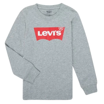 Levis BATWING TEE LS boys's in Grey - Sizes 2 years,3 ans,4 years,5 years,6 years,8 years