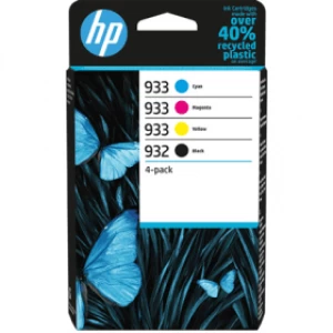 HP 932 Black and 933 Tri Colour Ink Cartridge