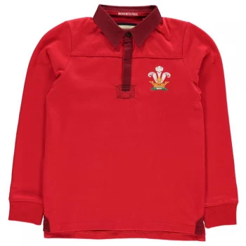 Rugby World Cup Long Sleeve Jersey Junior Boys - Wales