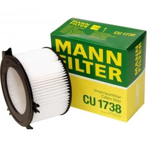 Mann Filter CU1738 Cabin Air Filter