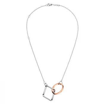 Calvin Klein Wonder Stainless Steel & Rose Gold PVD Necklace