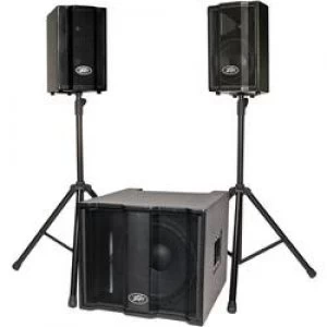 Active PA speaker set Peavey TriFlex II incl. bag