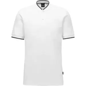 Boss Pratt Polo Shirt Mens - White