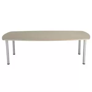 One Fraction Plus Boardroom Table - Grey Oak