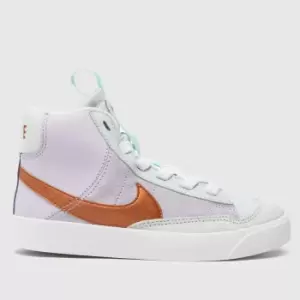 Nike Lilac Blazer Mid 77 Se D Girls Junior Trainers