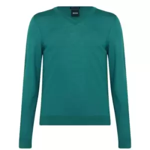 Boss Melba Knit Jumper - Green