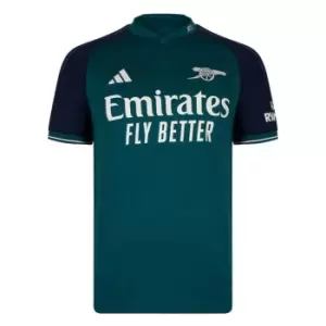 adidas Arsenal Third Shirt 2023 2024 Adults - Green