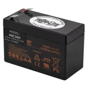 Tripp Lite RBC36H UPS Replacement Battery Cartridge for Select AVR550U/AVRX550U UPS Systems 12V