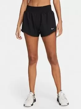 Nike One 3" Shorts - Black, Size XS, Women