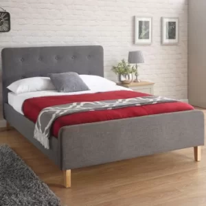 Ashbourne Fabric Bed Frame Grey