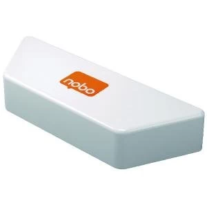 Nobo Magnetic Whiteboard Eraser White 1905325