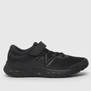 New Balance Black 520 V8 V Junior Trainers