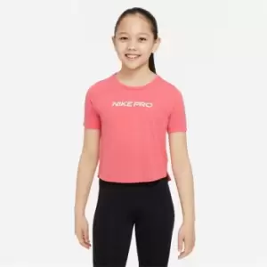 Nike One Novelty T-Shirt Junior Girls - Pink