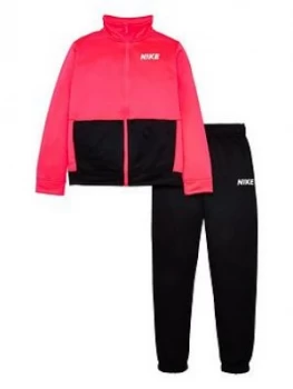 Nike OLDER GIRLS NSW POLY TRACKSUIT BlackPink Size L12 13 Years Women