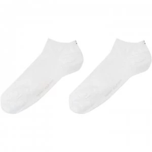 Tommy Bodywear 2 Pair Pack Classic Trainer Socks - White