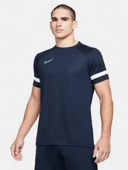 Nike Academy 21 Dry T-Shirt - Navy/White, Size XL, Men