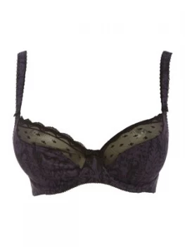 Freya Fearne underwire plunge balcony bra Black