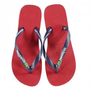 Havaianas Havaianas Brazil Logo Flip Flops - Red/Navy