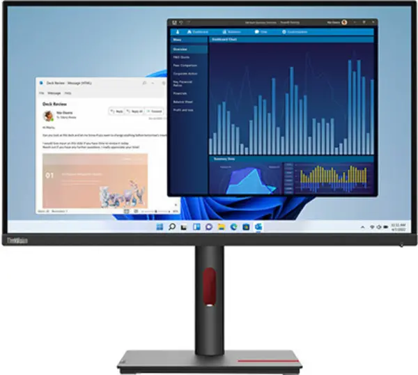 Lenovo ThinkVision T27p-30 27" 63A9GAT1UK 4K Ultra HD LED Monitor