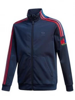 Boys, adidas Originals 3-Stripes Track Top - Navy, Size 14-15 Years