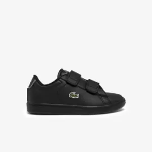 Lacoste Infants' Carnaby Evo BL Synthetic Trainers Size 5 UK Kids Black