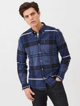 Barbour Sutherland Check Shirt - Navy