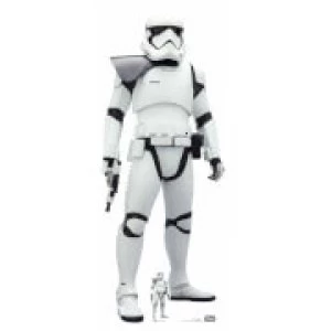 Star Wars (The Rise of Skywalker) First Order Stormtrooper Lifesized Cardboard Cut Out