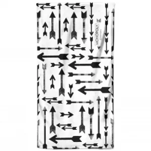 Monopoly Arrows Pattern Bath Towel