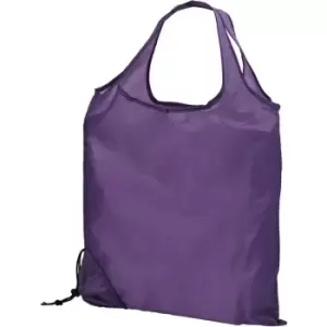 Bullet Scrunchy Shopping Tote Bag (One Size) (Lavender) - Lavender