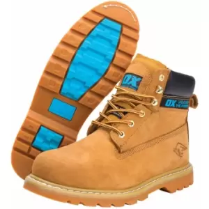 Ox Tools - ox Honey Nubuck Safety Boot uk 9