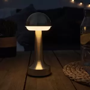 Troy Brass Battery Operated LED Indoor and Outdoor Rechargeable Touch